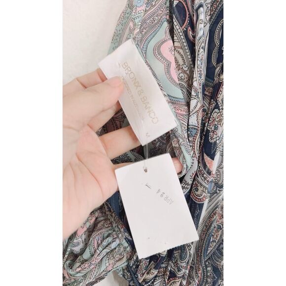 Bronx and Banco sara blue gown blue multi M - Picture 6 of 7